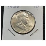 1961-D Franklin Half Dollar