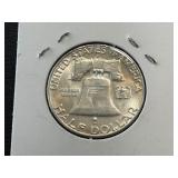 1961-D Franklin Half Dollar
