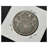 1940 Canada Half Dollar