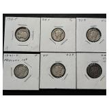 Mercury Silver Dimes