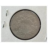 1868 Shield Nickel