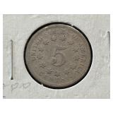 1868 Shield Nickel