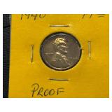 1940 Lincoln Cent Proof