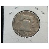 1949-S Franklin Half Dollar