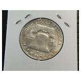 1958-D Franklin Half Dollar