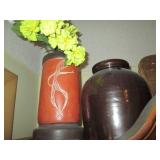 Vintage Stoneware Crock, vases and ...