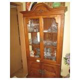 Vintage Keller hardwood China Cabin...