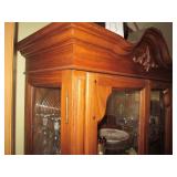 Vintage Keller hardwood China Cabin...