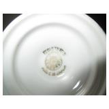 Depression era glassware in a varie...