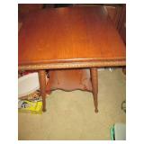 Vintage Carved Spindle Hardwood sid...