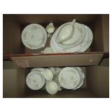 Vintage Fine China Set with a delic...