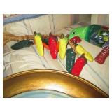 Glass flower centerpiece with other...