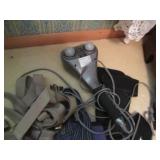 Collection of hats, handbags, suspe...