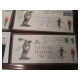 Stamps from the FIRST DAY OF ISSUE:...