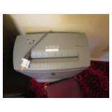 Vintage laundry hamper, paper shred...