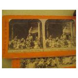 Vintage laundry hamper, paper shred...