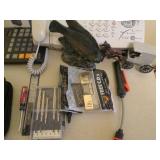 Content on desk surface to include ...