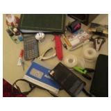 Content on desk surface to include ...