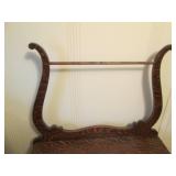 Antique Tiger-Wood 3-drawer 1-door ...