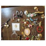 Nice variety of decorative pins, br...