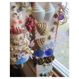 Hangable jewelry sash loaded to cap...