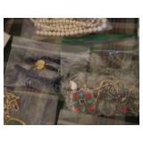 Variety of Necklaces, chokers, earr...