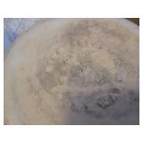 Vintage Wood TV tray set with stora...