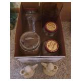 Vintage lidded glass Nash