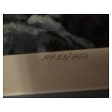 "A Helping Hand" Framed double matt...