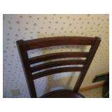 Vintage hardwood mission style dini...