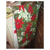 Assortment of table runners, cloths...