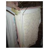 Assortment of table runners, cloths...