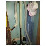 Vintage canister vacuum and other c...