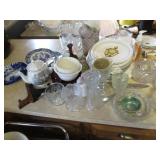 Lot of assorted cut glass, royal st...