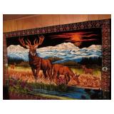 Huge 5ft×7ft Wildlife wall tapestr...