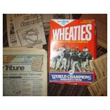 Box of Newspapers in regards to the...