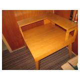 Vintage Wood corner style end table...