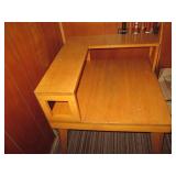 Vintage Wood corner style end table...