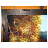 Vintage framed oil painting on Canv...