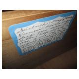 Antique 3-drawer wash station entry...