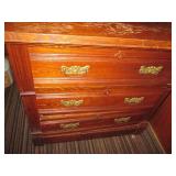 Antique 3-drawer wash station entry...