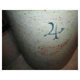 Vintage Red Wing 4-gallon Stoneware...