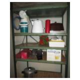 Content of shelf including Enamelwa...