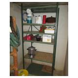Large sturdy Metal shelving unit ap...