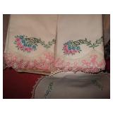 Lot of assorted vintage scarves and...