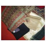 Lot of assorted vintage scarves and...