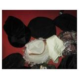 Variety of vintage ladies Headwear,...