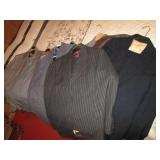 Lot of vintage suits in assorted st...