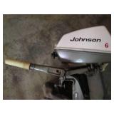 Johnson 6R72D 6hp outboard boat mot...
