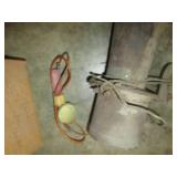 Vintage metal automotive horn with ...